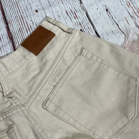 NWT J. Crew Slouchy boyfriend high rise jeans in ecru - Picture 10 of 10